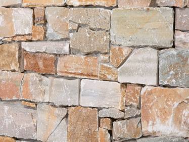 Natursteinverblender für die Außenwand stonenaturelle
